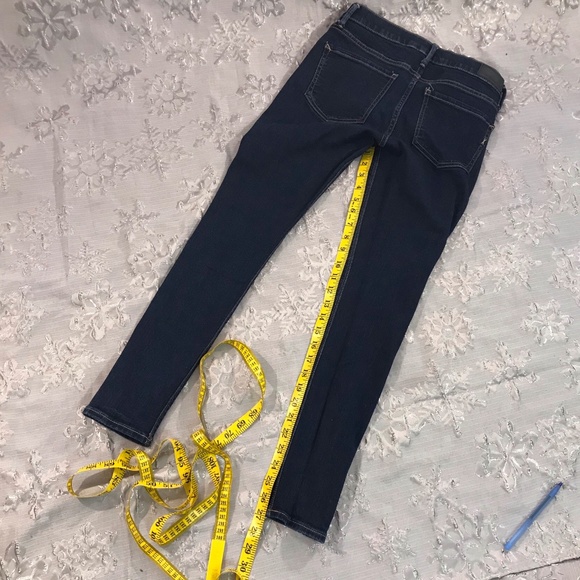 Express Button Fly Mid-rise Denim Size 4S - Picture 3 of 8